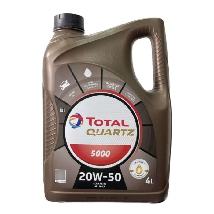 Aceite Para Motor Total Quartz 5000 20w50 En Galon