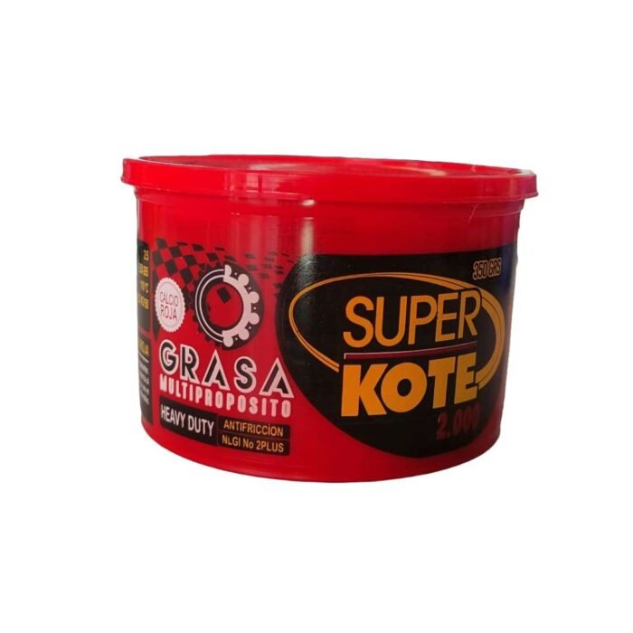 Grasa De Calcio SuperKote Rojo 350 Gramos