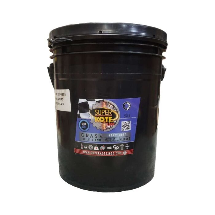 Grasa De Calcio Superkote Azul 35 Libra