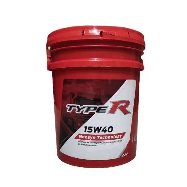 Lubricante Typer Con Neosyn 15W40 Ci4 En Balde
