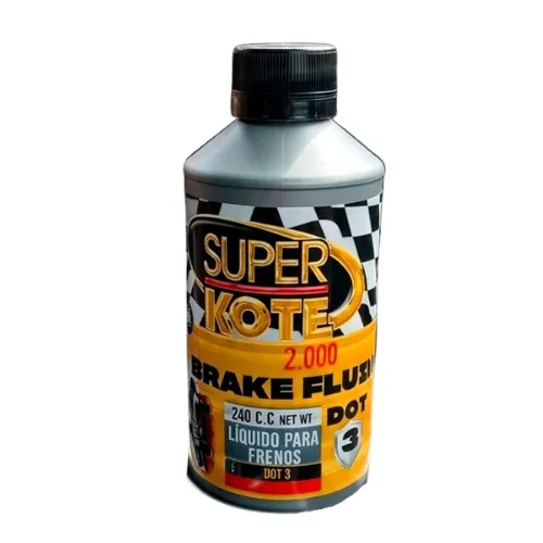 liquido de frenos dot4 superkote 240 ml