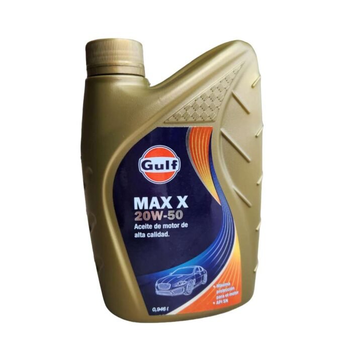 aceite de motor lubricante para carros 20w50 gulf