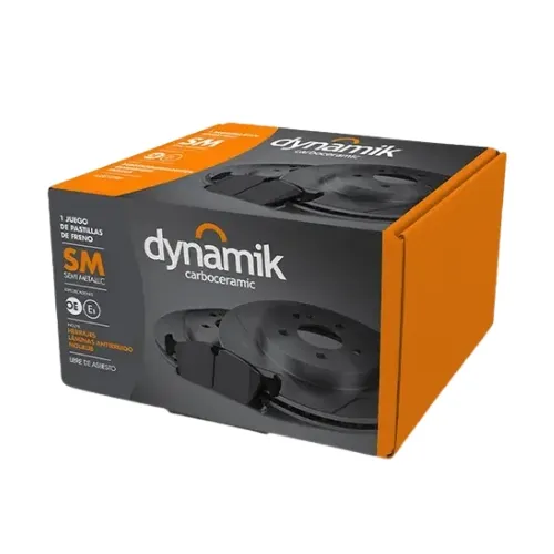 pastillas de frenos para carros dynamik d1627 sm metalic delantera